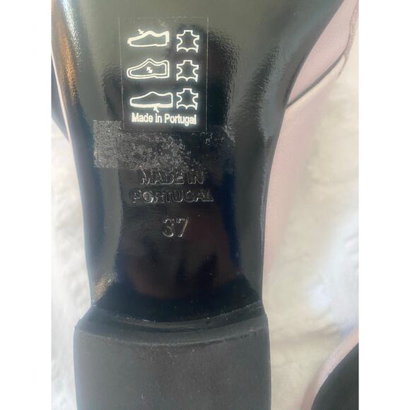 Atiana Origami Slippers in Lavender Leather Slip On Mule Size 37‎ - Picture 6 of 6